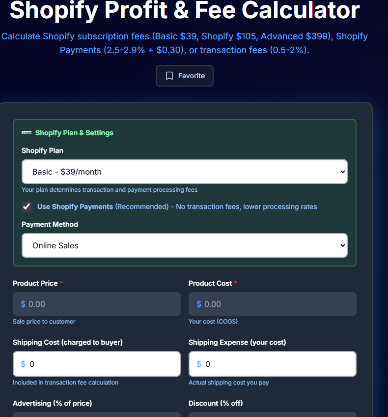 Screenshot: Select Channel Interface