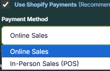 Screenshot: Select Channel Interface